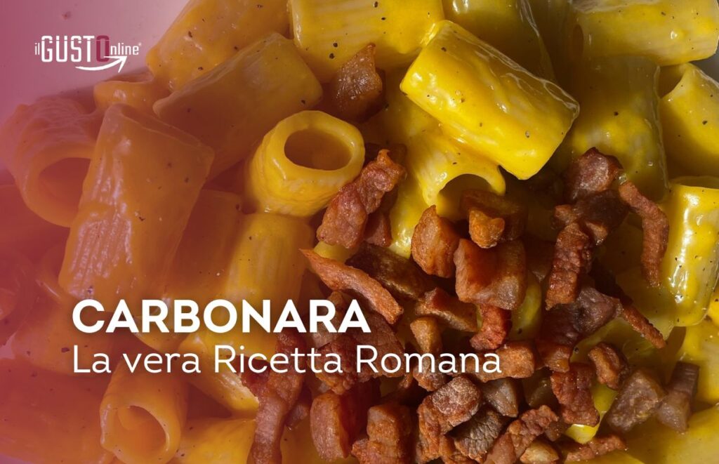 Mezze Maniche alla Carbonara ilGustonline