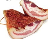 Guanciale Romano al peperoncino stagionato di Ariccia