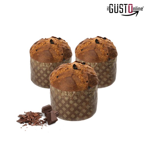 Mini panettone al Cioccolato artigianale ilGustonline